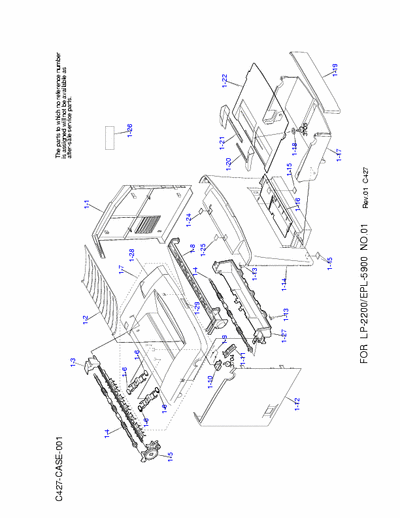 EPSON EPL-5900 DIAGRAM